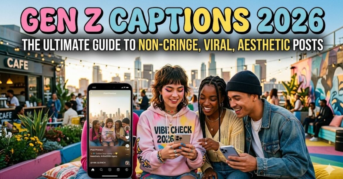 Gen Z Captions 2026: The Ultimate Guide to Non Cringe, Viral, Aesthetic Posts