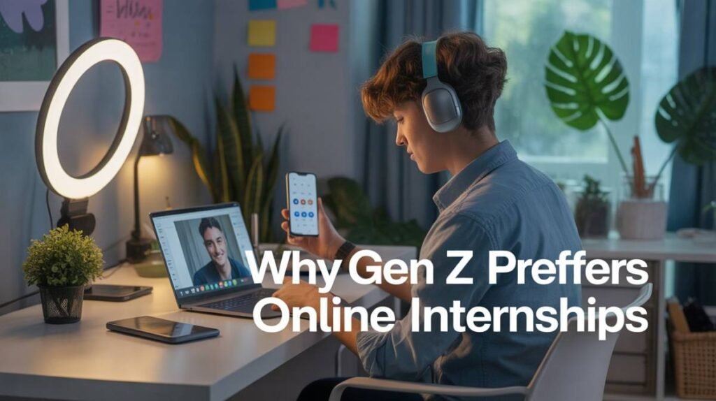 Why Gen Z Prefers Online Internships