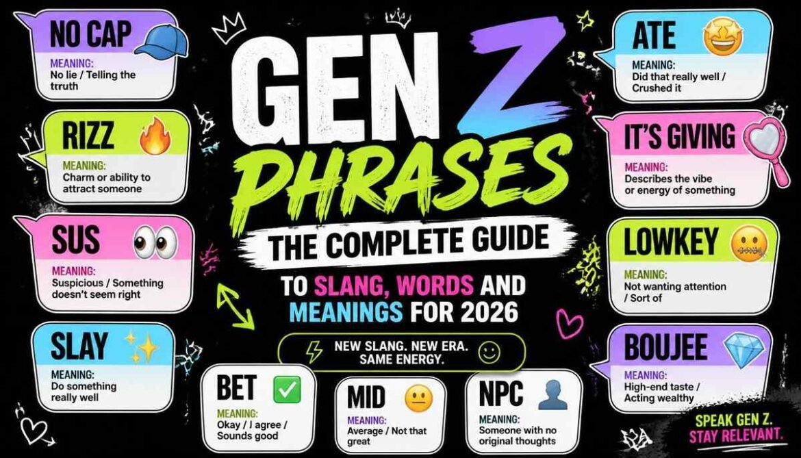 Gen Z Phrases