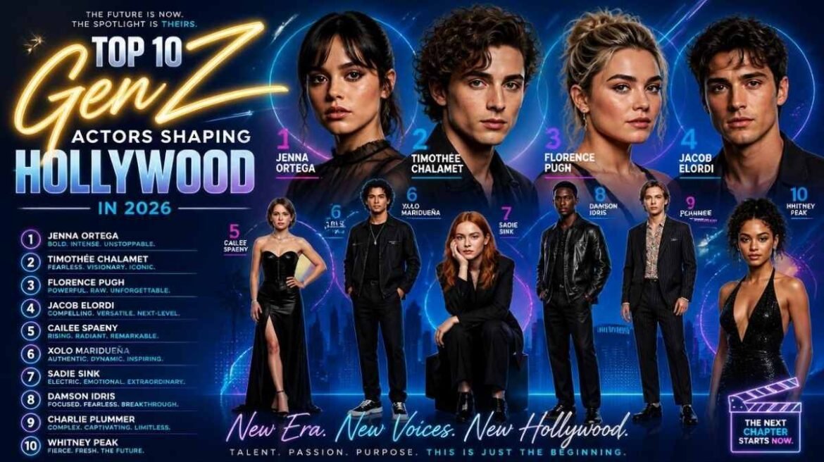 Top 10 Gen Z Actors Shaping Hollywood in 2026 - Top 10 Gen Z Actors